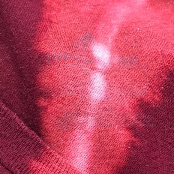 ADIDAS Go To Tee Red Tie Dye Short Sleeve Shirt - Picture 12 of 14